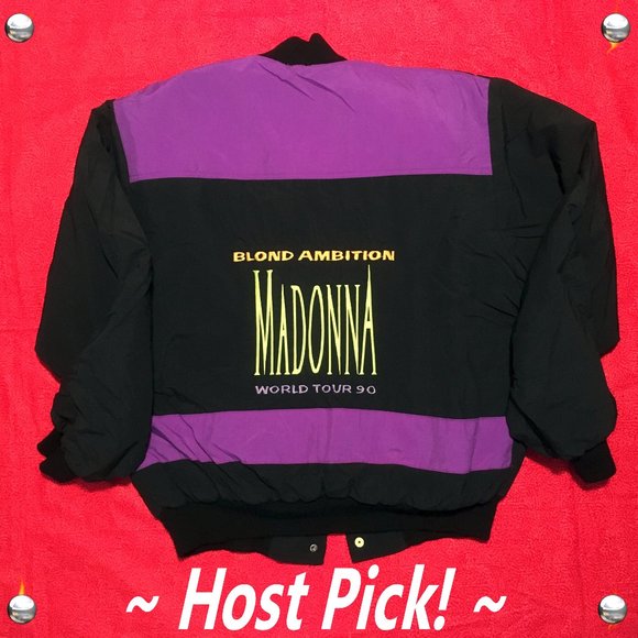 Madonna Other - Madonna Blond Ambition Tour Jacket XL👀🌟❣️